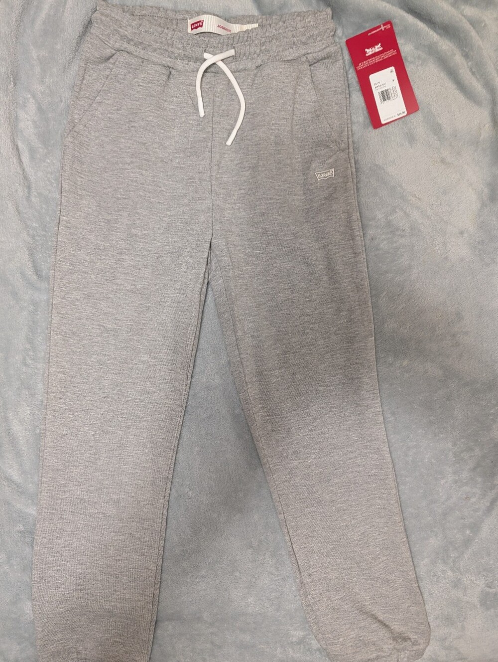 Levi's Kids Light Grey Heather Jogger Sweatpants